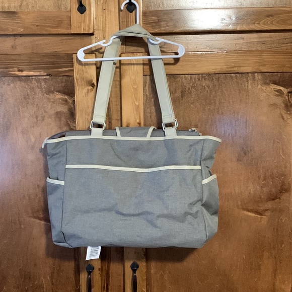 Carter’s Just One You Large Grey Diaper Bag- Very Good Used Condition - Picture 3 of 10